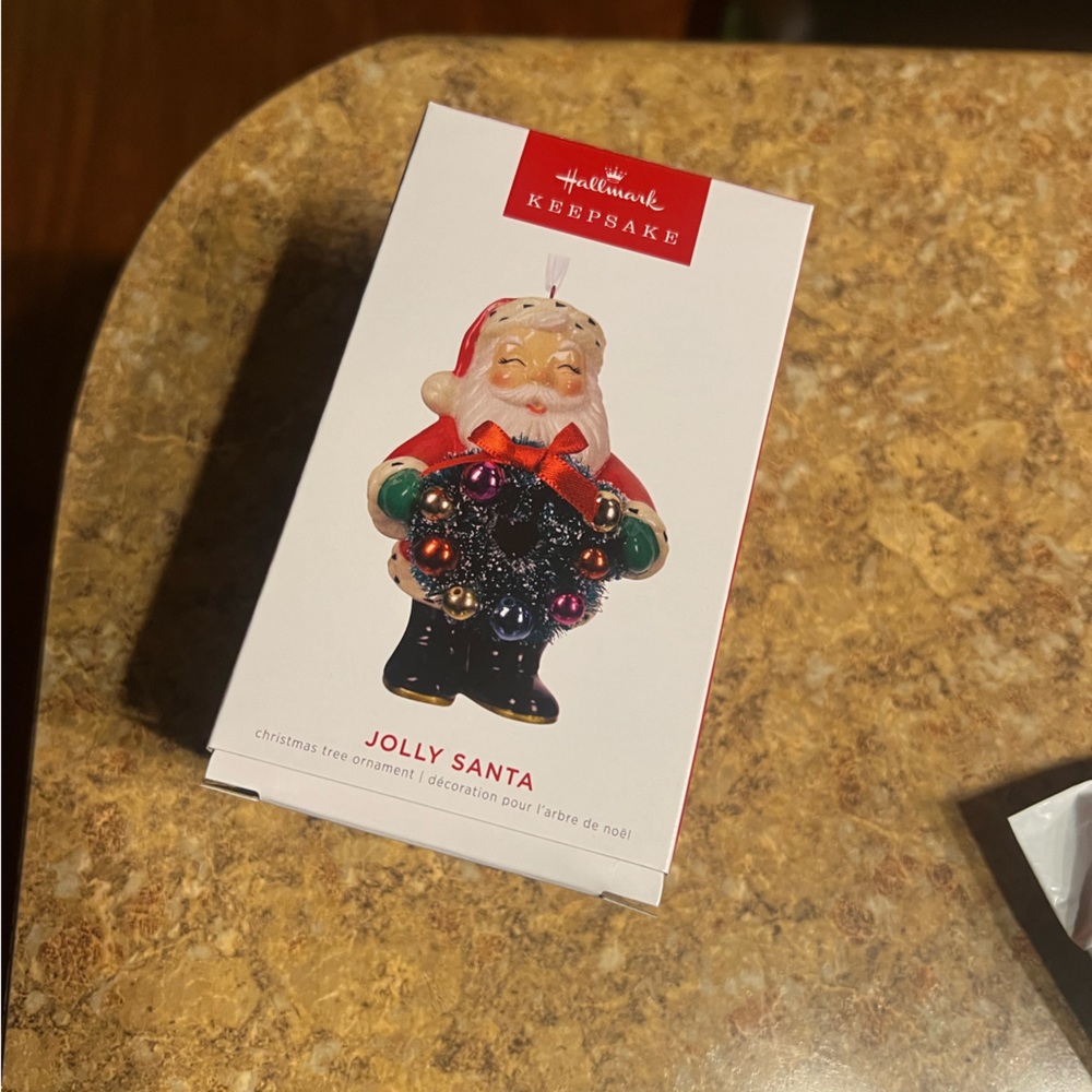 🎄🎄🎄2022 jolly santa hallmark ornament🎄🎄🎄